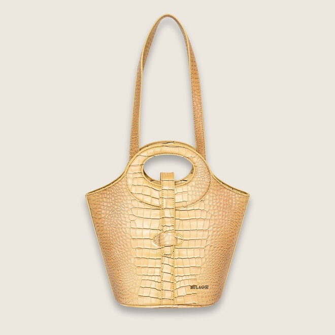 bulaggi Croc handbag ( olijf kleurige )