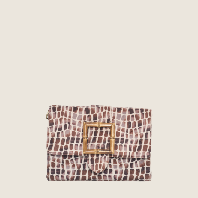 bulaggi Gira clutch (donker bruin)