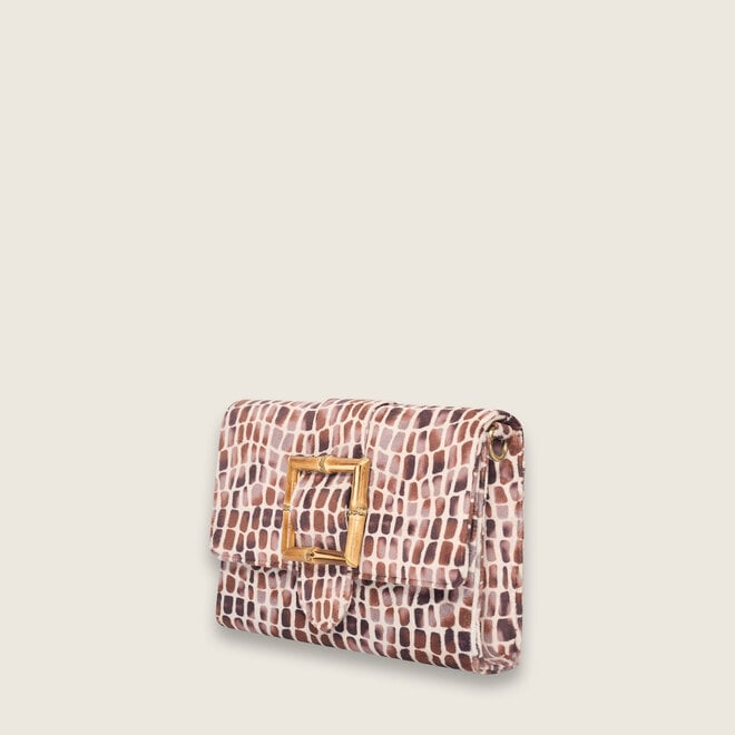 Bulaggi Gira Clutch ( Donker Bruine )