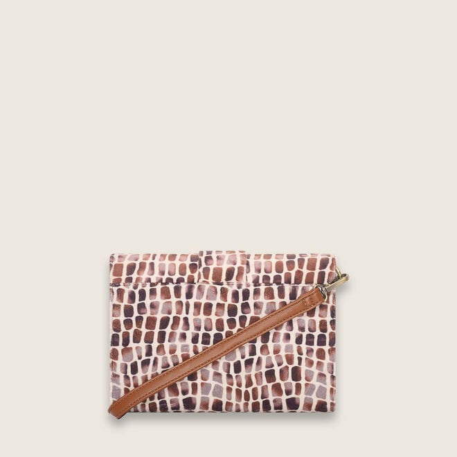 Bulaggi Gira Clutch ( Donker Bruine )