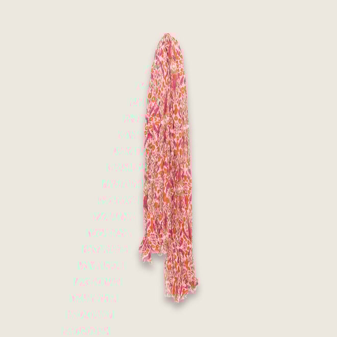 Bulaggi Tribal Print Shawl (fuchsia)