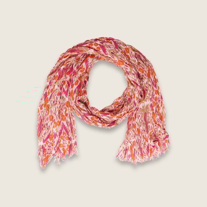 bulaggi Tribal print shawl (fuchsia)