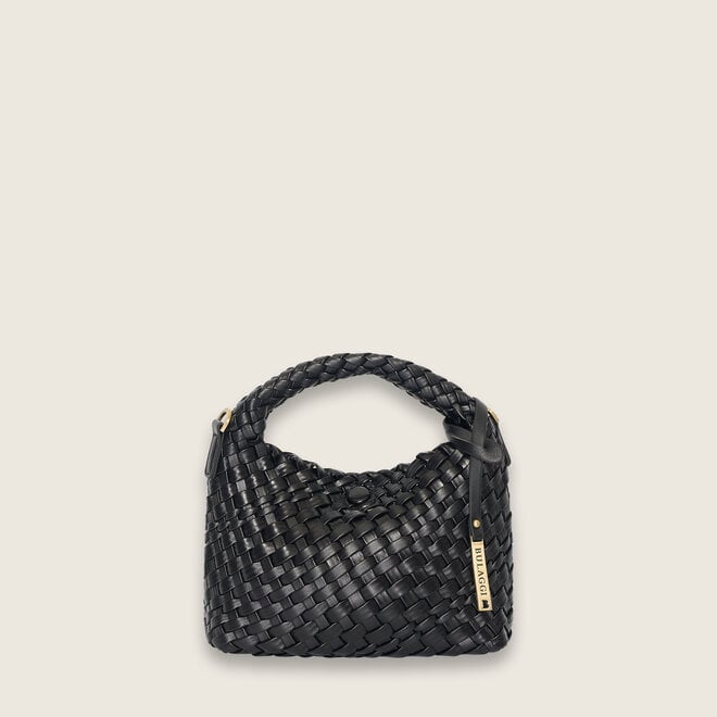 bulaggi weave handbag ( zwarte )