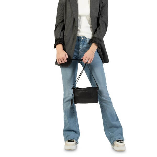 Burkely JUST JOLIE DOUBLE ZIP CROSSBODY BAG 1000304.84.10_STR