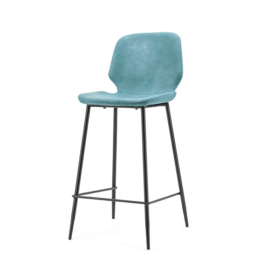 by boo Bar chair Seashell high – blue