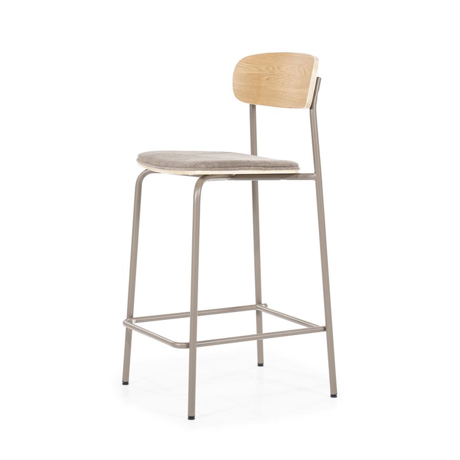 By Boo Barstool Skola – Taupe