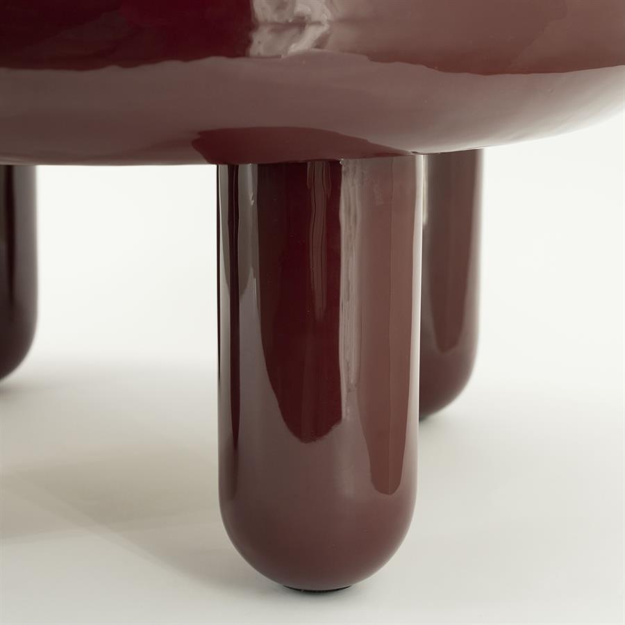 By Boo Coffee Table Balloon – Burgundy