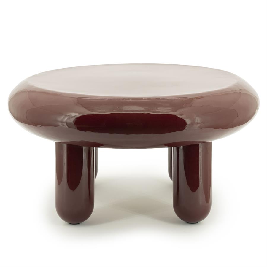 by boo Coffee table Balloon – burgundy