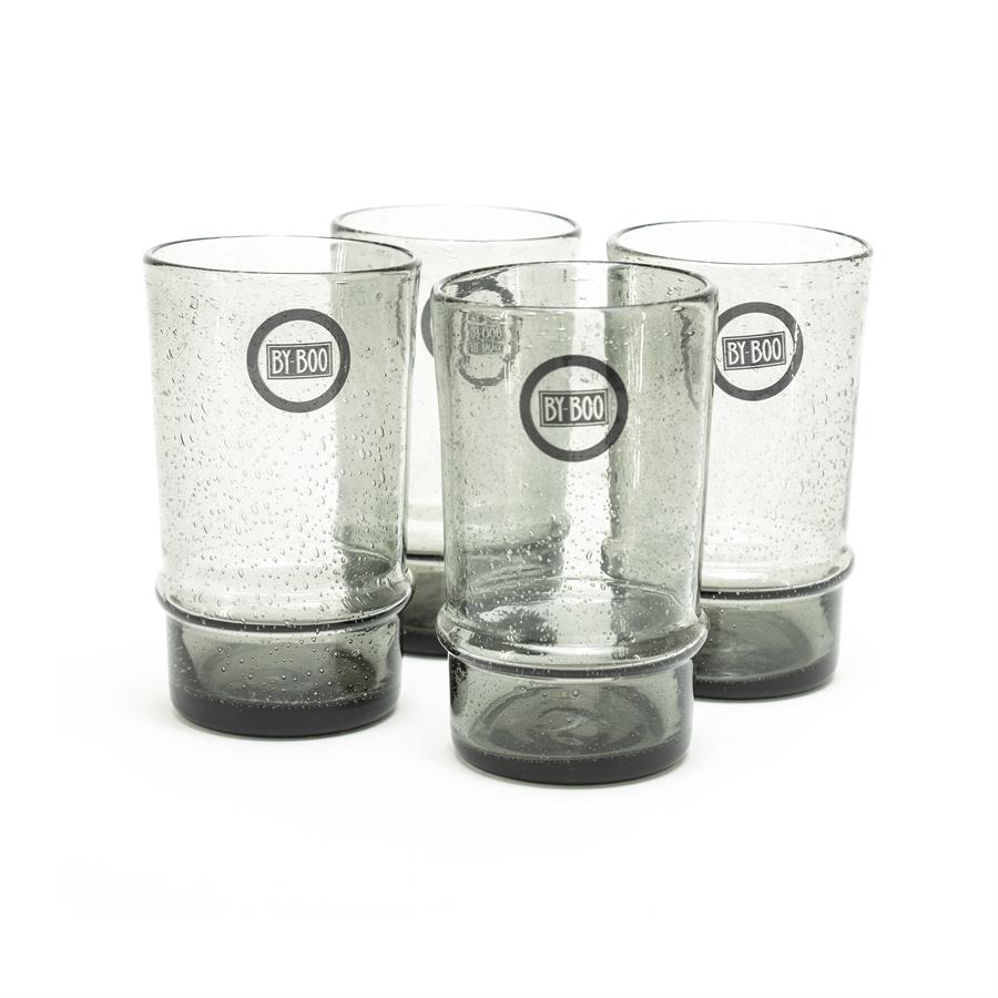 By Boo Drinking Glass Bubble Large – Grey