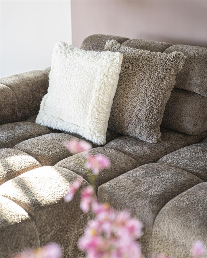 By Boo Pillow Fez – Taupe