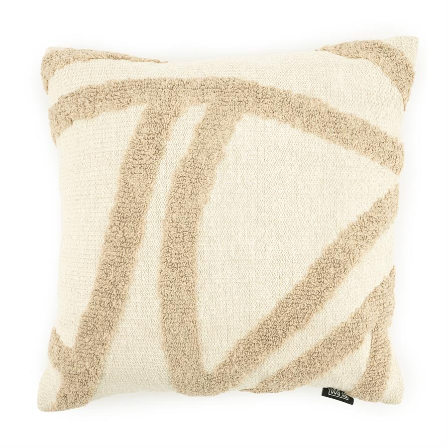 by boo Pillow Majani – taupe