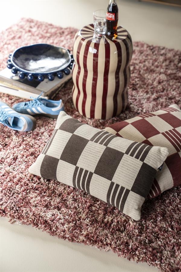 By Boo Pillow Twist 35×55 Cm – Brown