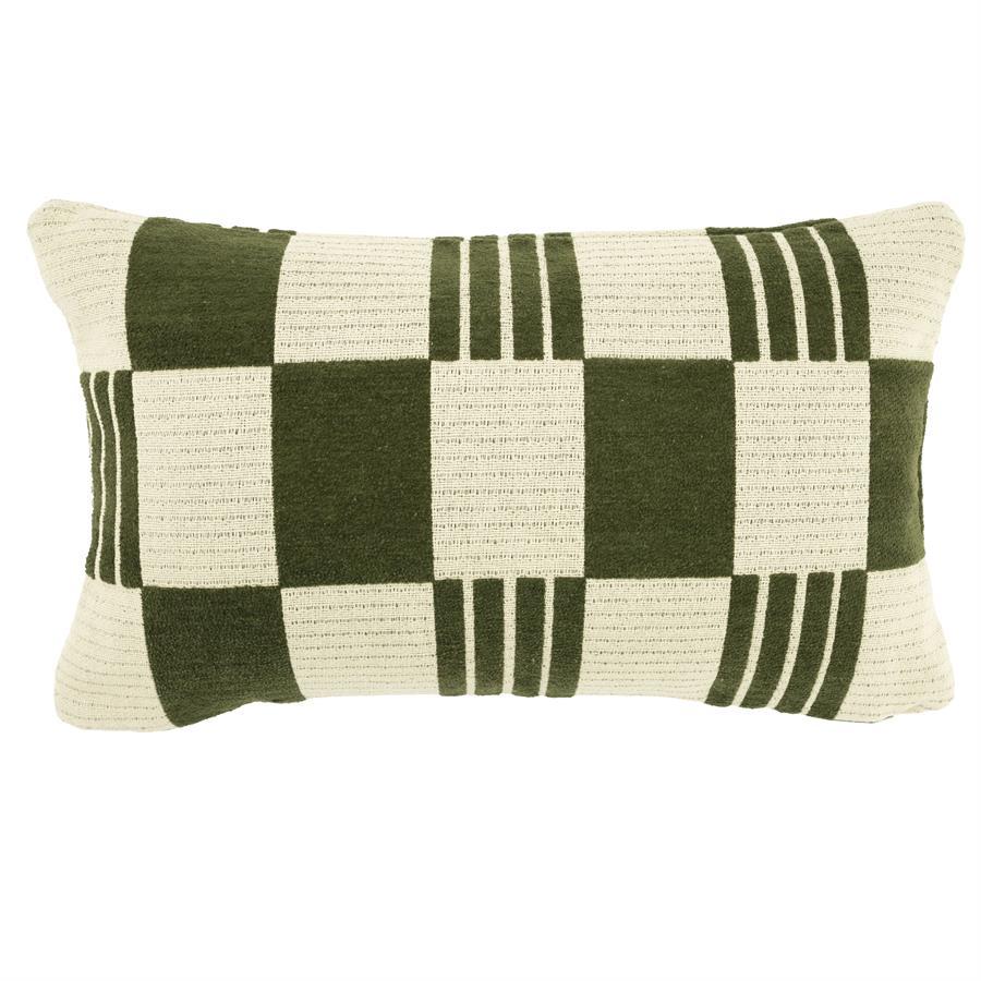 by boo Pillow Twist 35×55 cm – green