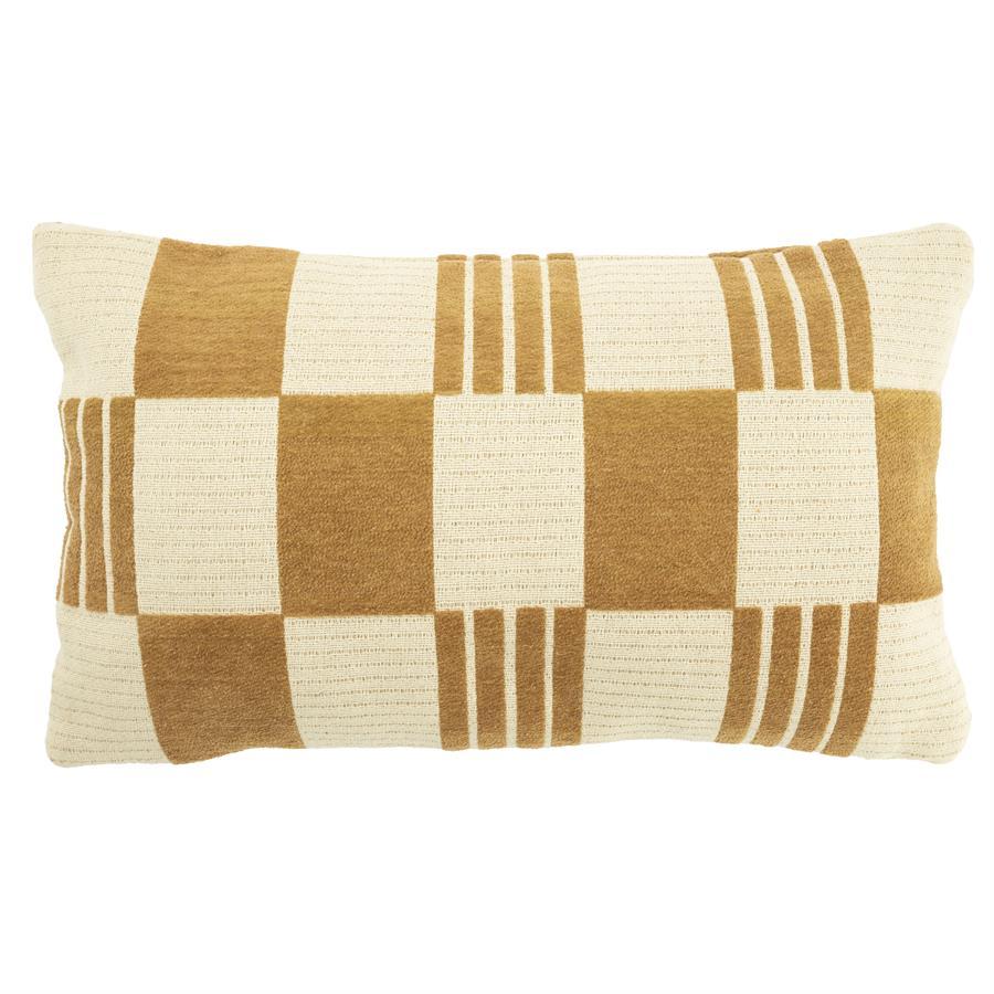 by boo Pillow Twist 35×55 cm – mustard