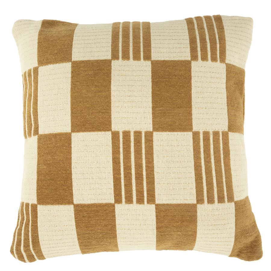 by boo Pillow Twist 45×45 cm – mustard