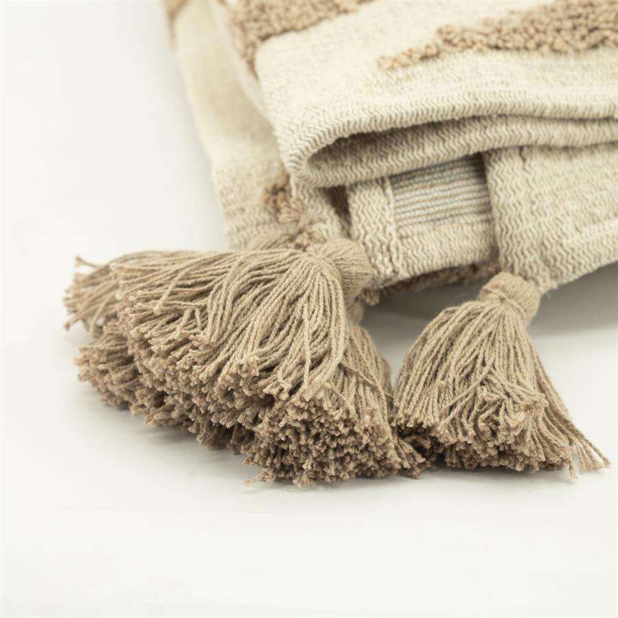 By Boo Plaid Majani – Taupe