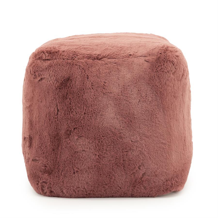 by boo Pouf Mosa – burgundy