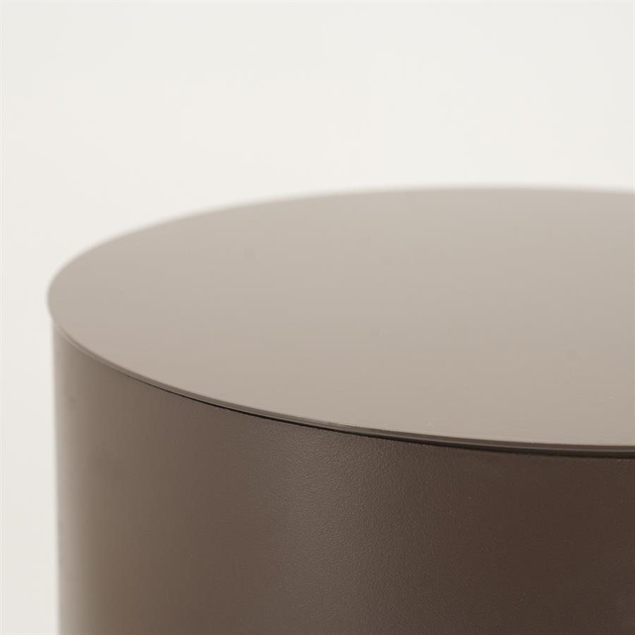 By Boo Side Table Mesita – Dark Taupe