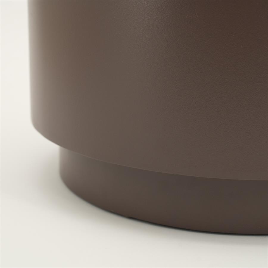 By Boo Side Table Mesita – Dark Taupe