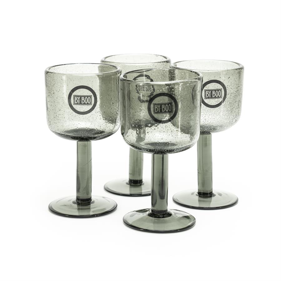By Boo Wine Glass Bubble – Grey