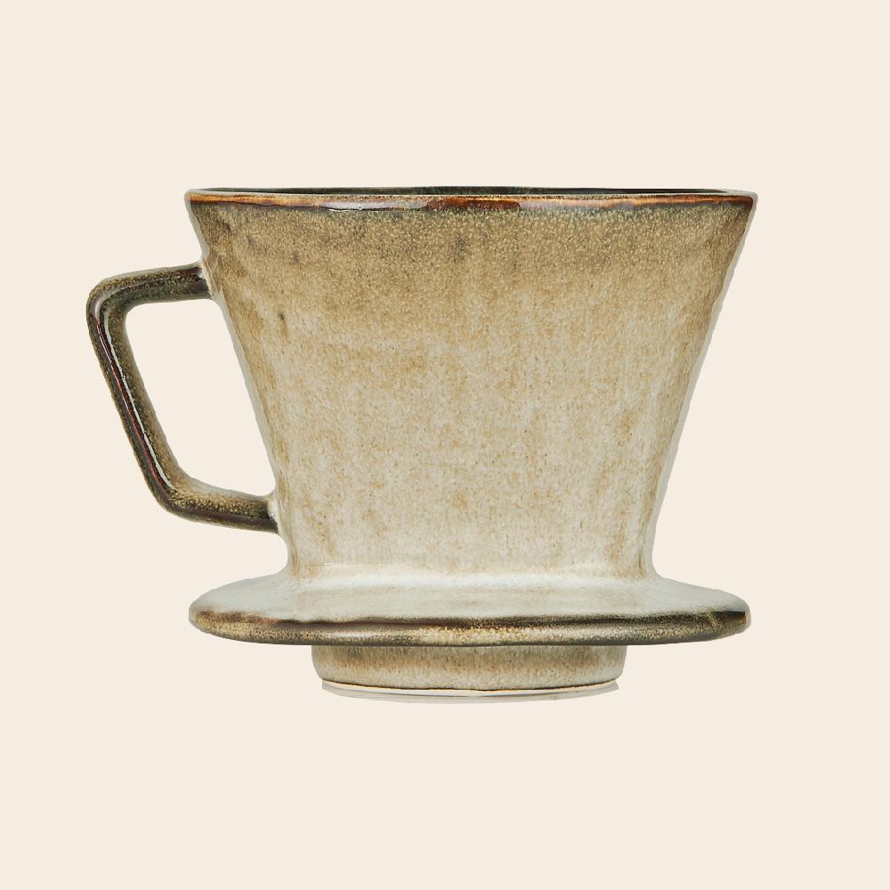 by nord koffie filterhouder 'Dunes' - aardewerk