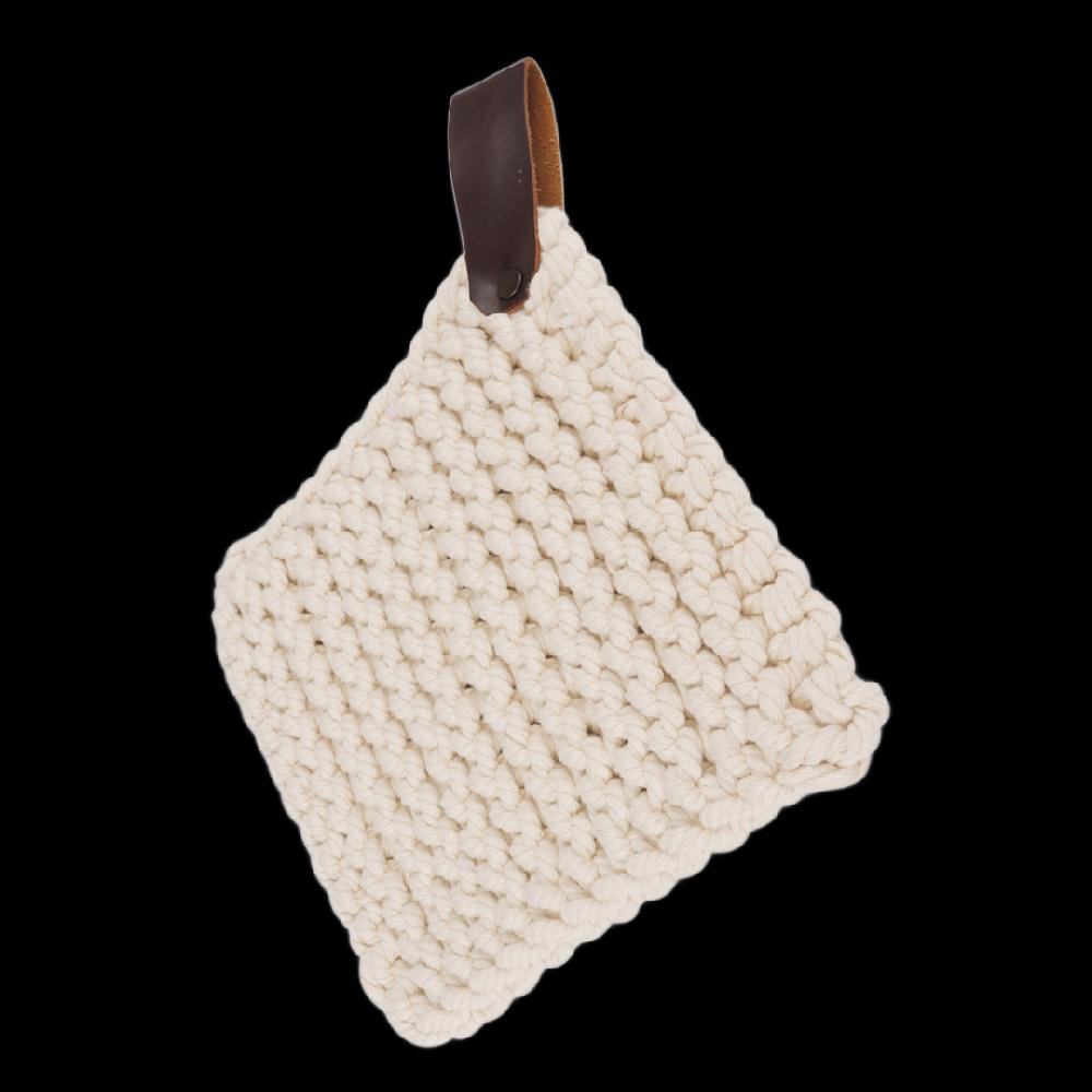 by nord onderzetter - katoen / leer