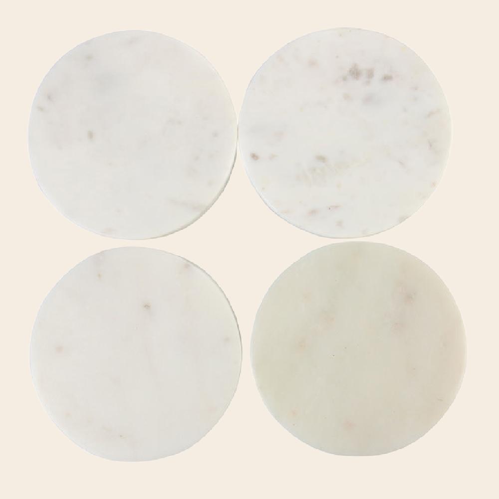 by nord set/4 onderzetters - marmer