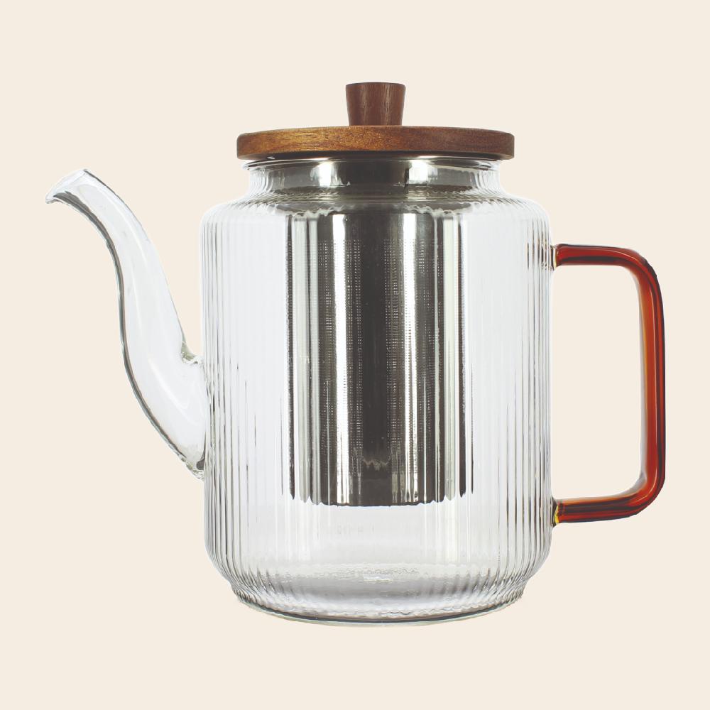 by nord theepot 'Karl' borosilicaatglas - 1 2L