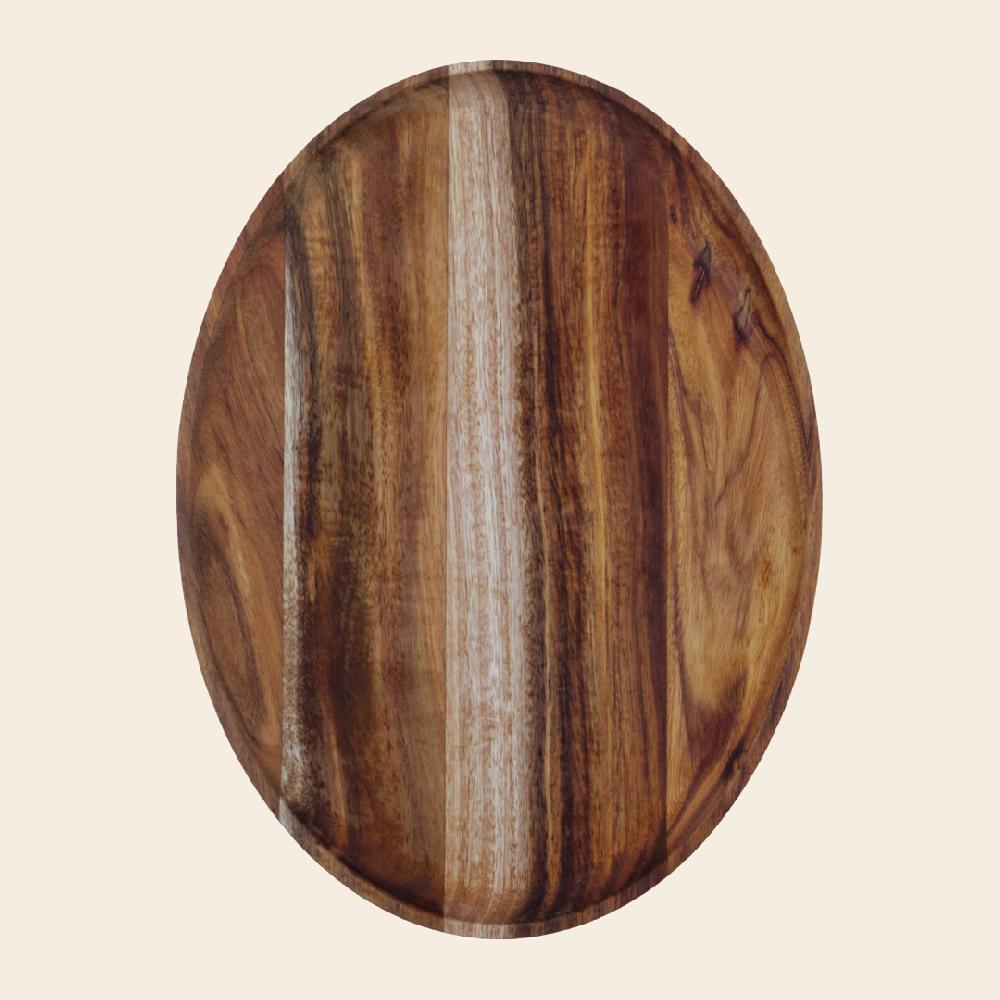 by nord tray 'Woon' ovaal - accacia