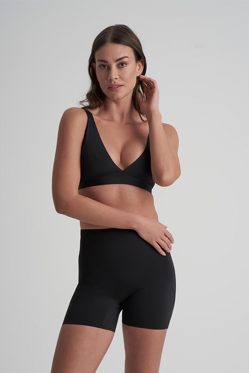 bye bra Gewatteerde Korte Broek Zwart