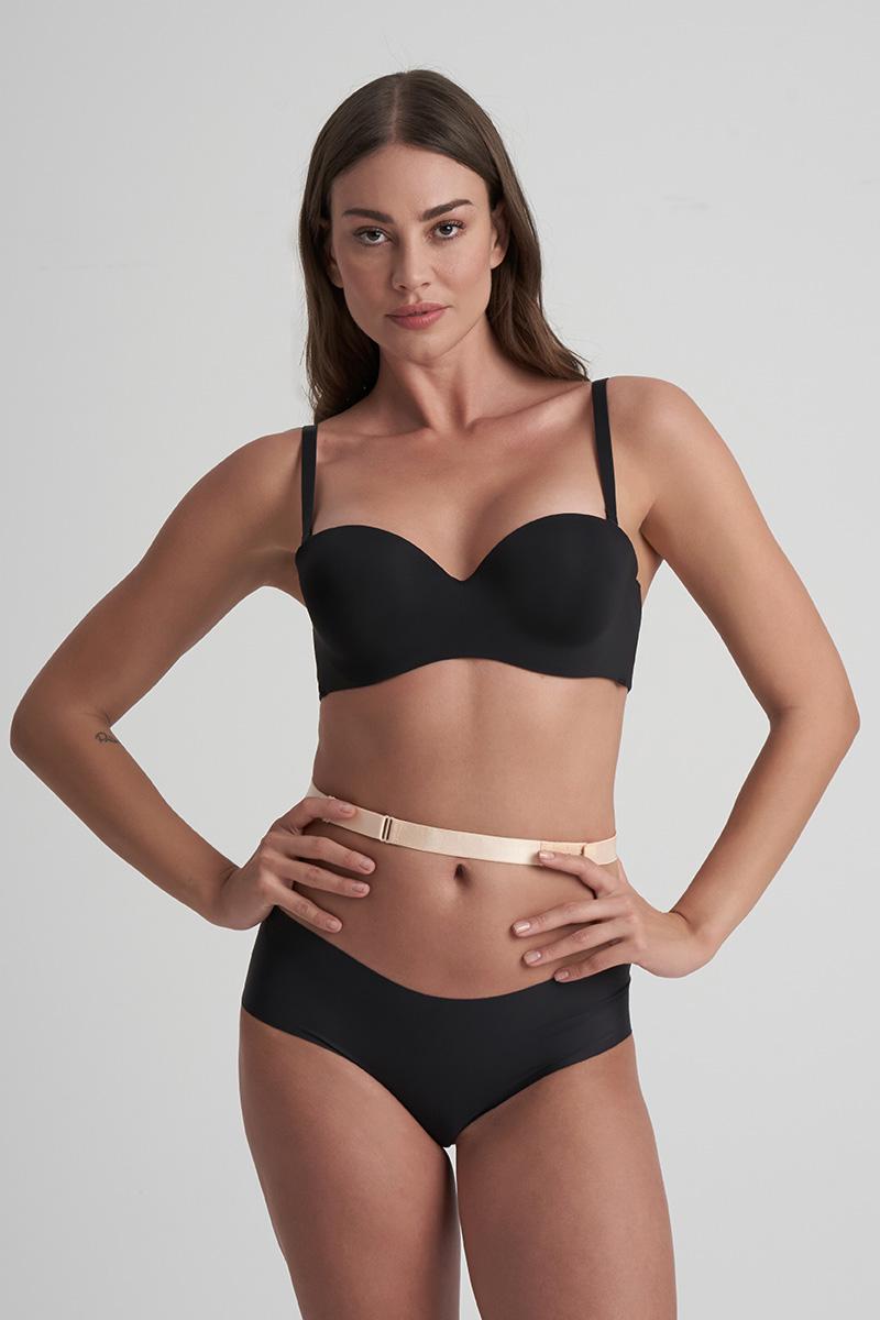 bye bra Lage Rugbanden – 2 Haken – 3 Kleuren/Pakket