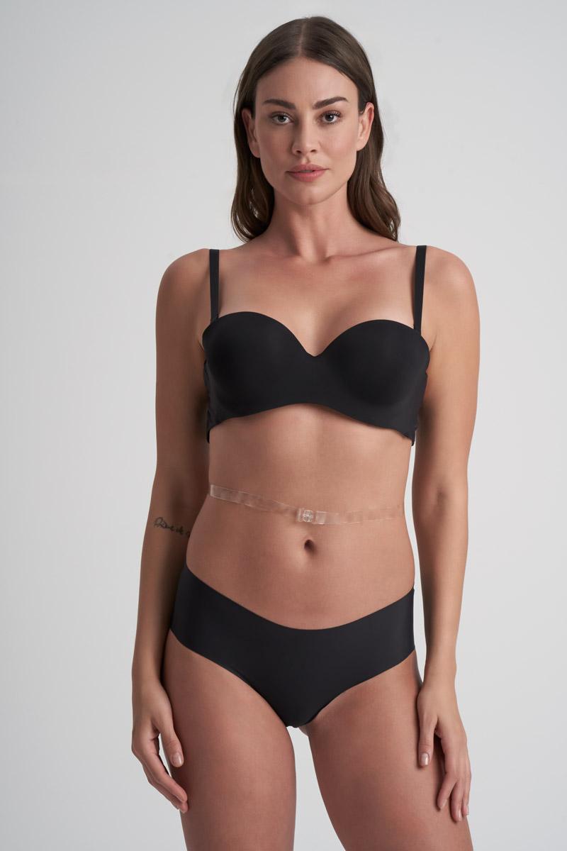 bye bra Transparante Lage Rugbanden