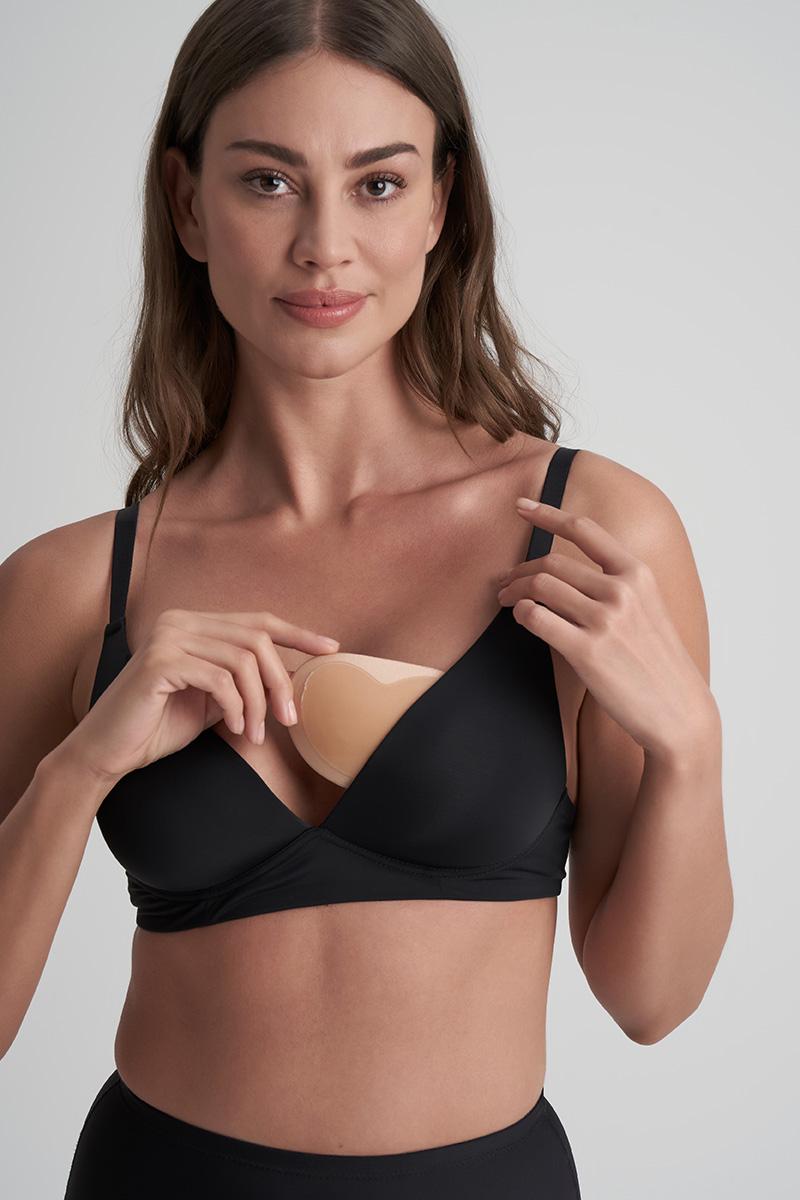 bye bra Zelfklevende Half Push-Up Pads