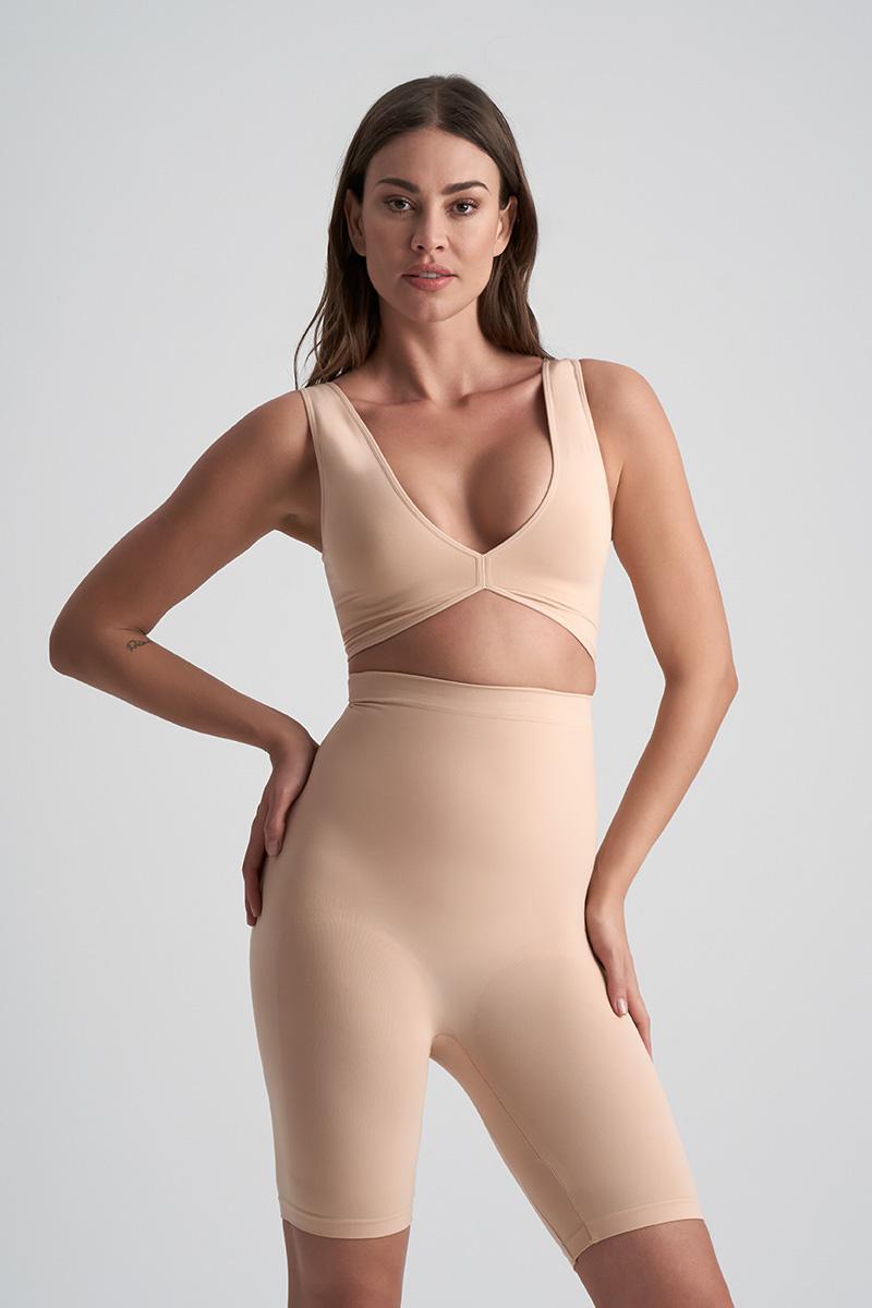 bye bra Soft Touch Seamless Omkeerbare BH Top Beige