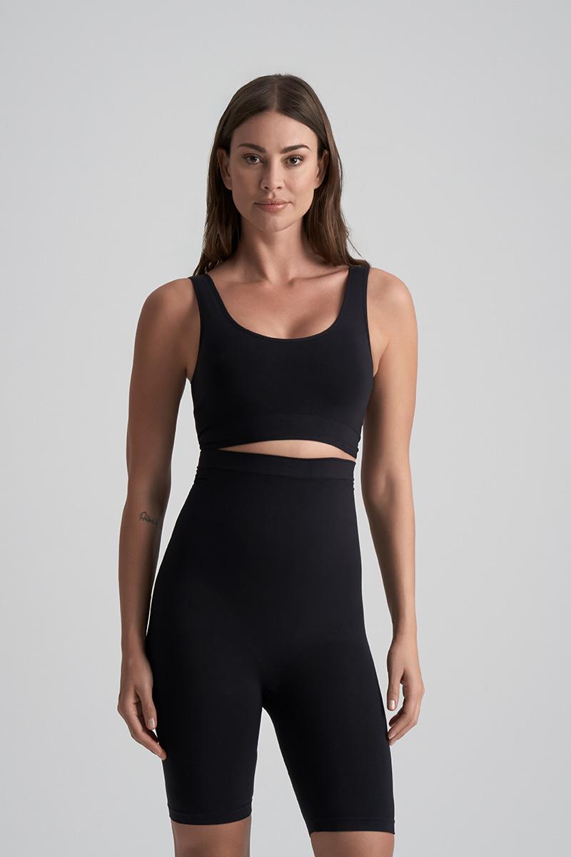 bye bra Soft Touch Seamless Omkeerbare BH Top Zwart