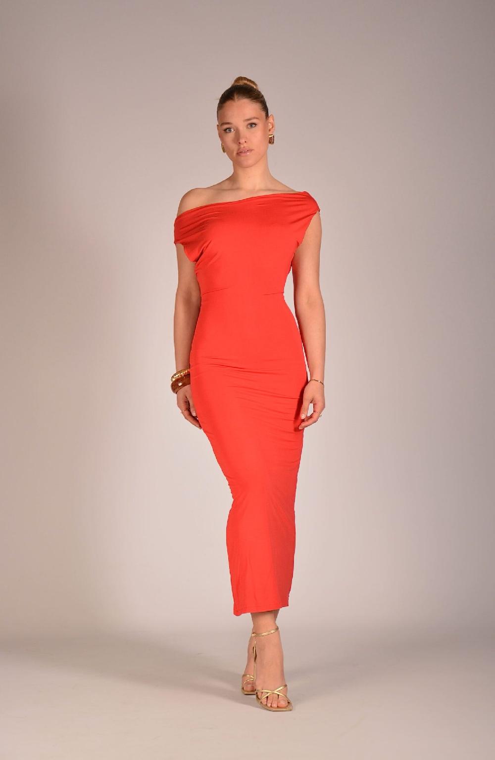 c by stories Morgan Midi jurk