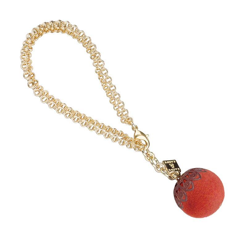 camps & camps armband dangling fiesta velvet baroque bracelet