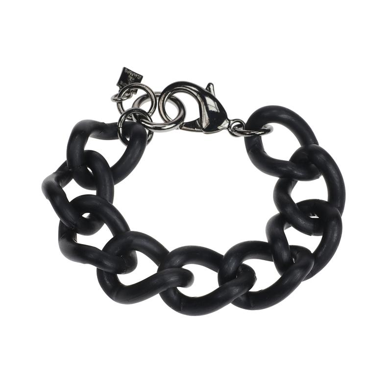 camps & camps armband XL matte black open gourmet bracelet
