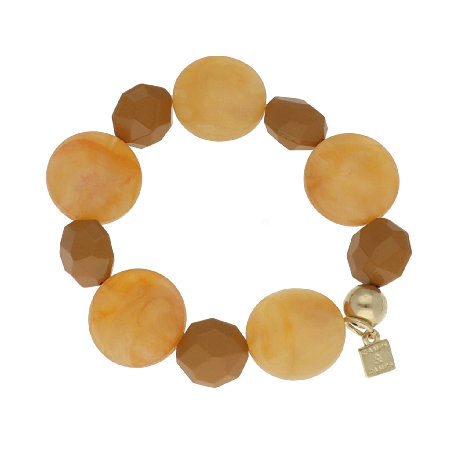 camps & camps Armband Bella Luna Facetted