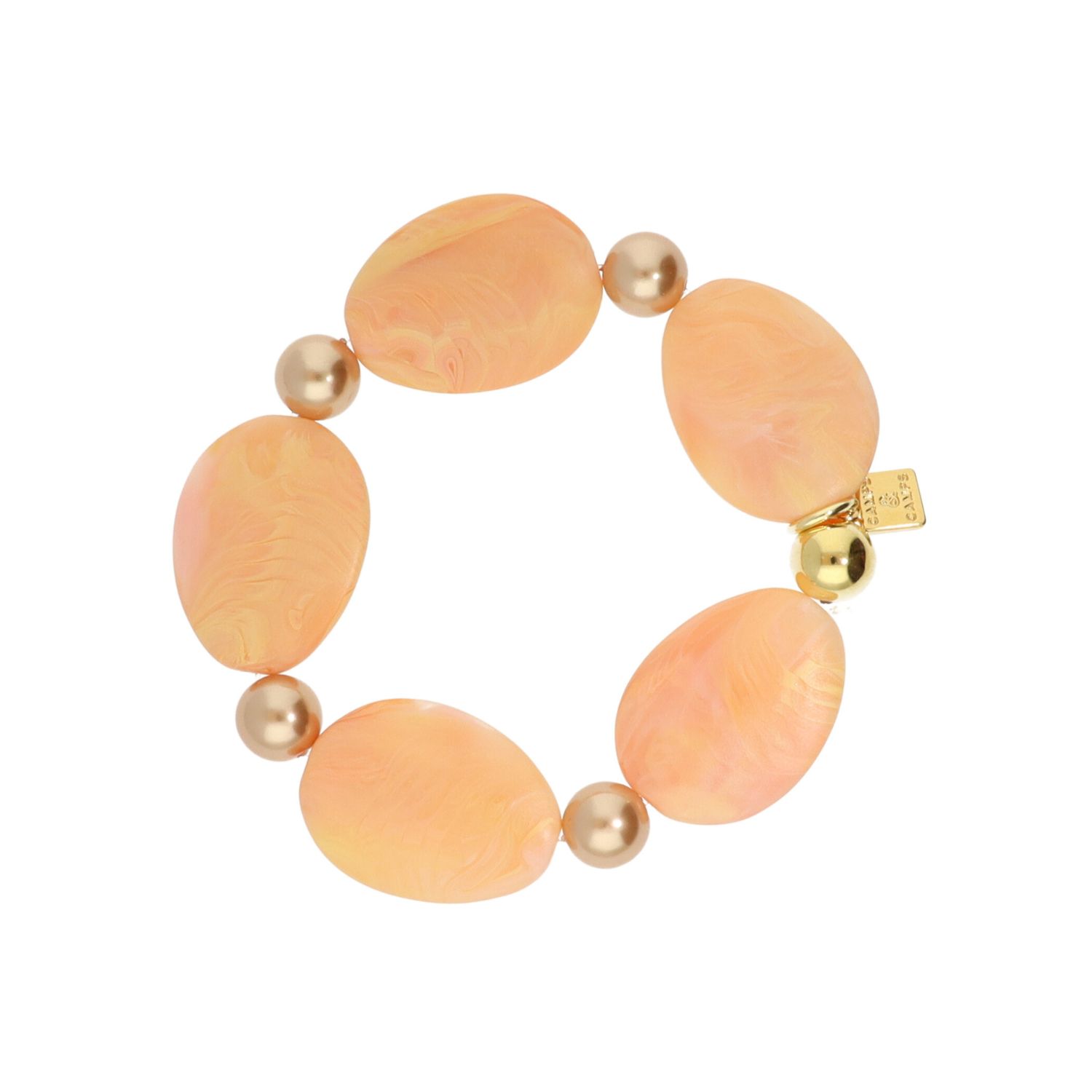 camps & camps armband Big Pebble & Pearls