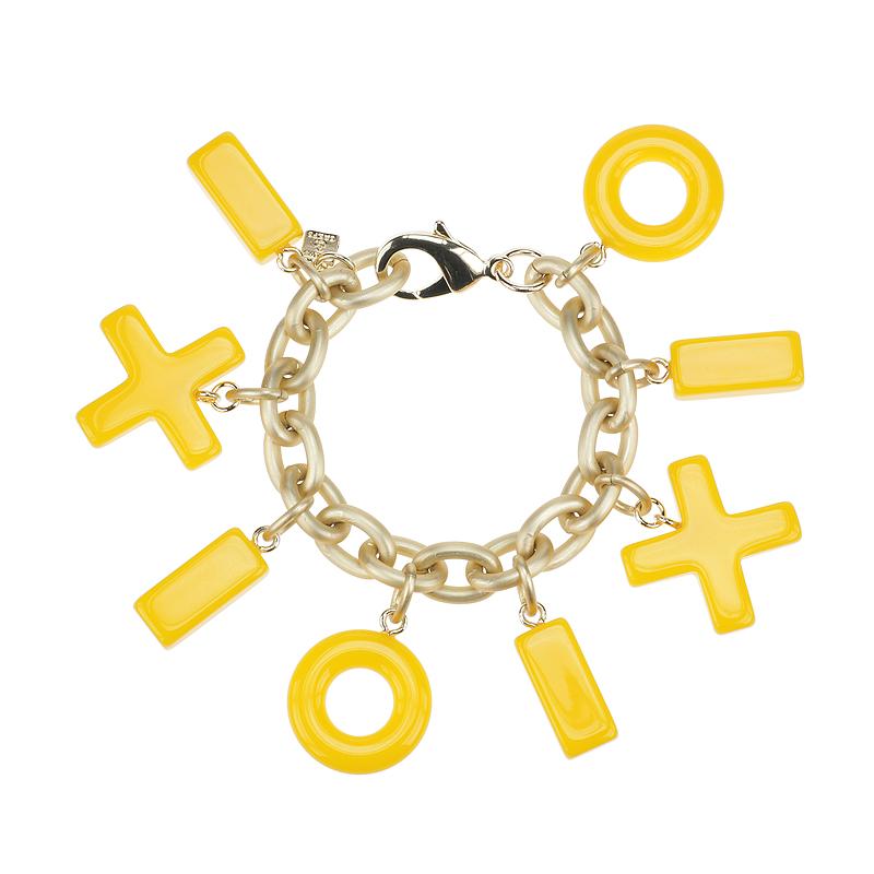 camps & camps armband buttercup tic tac toe bracelet