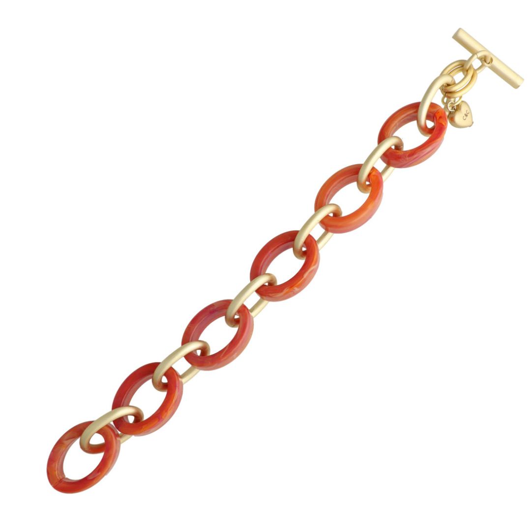 camps & camps Armband Chique Oval Chain Bracelet