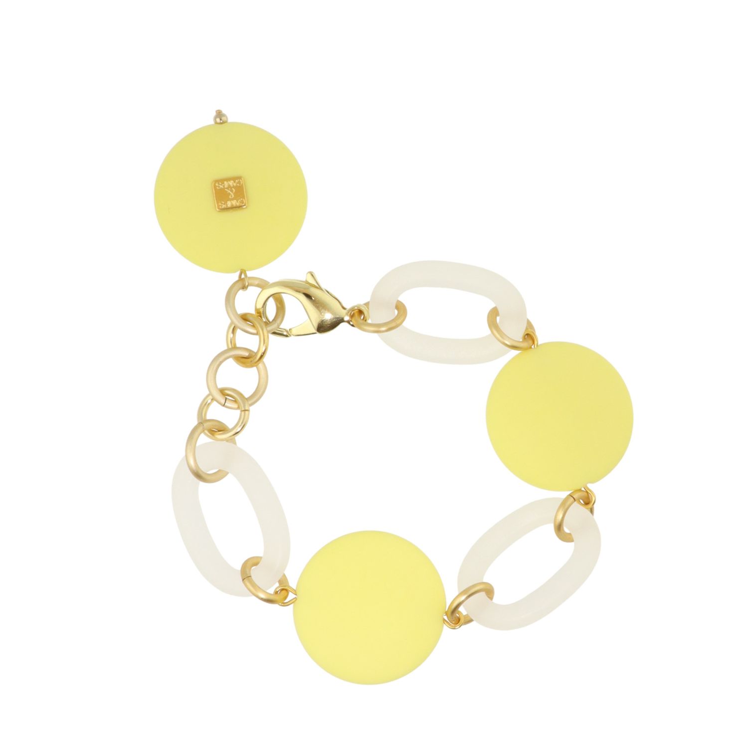 Camps & Camps Armband Dangling Disc Charm