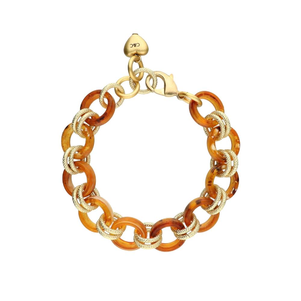 camps & camps armband Double Gold Chain Bracelet