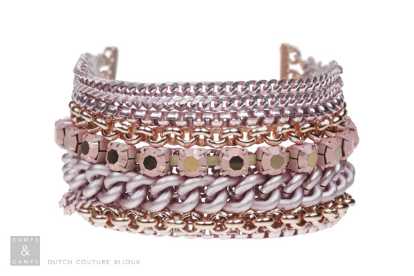 camps & camps armband Light Rose bundle bracelet