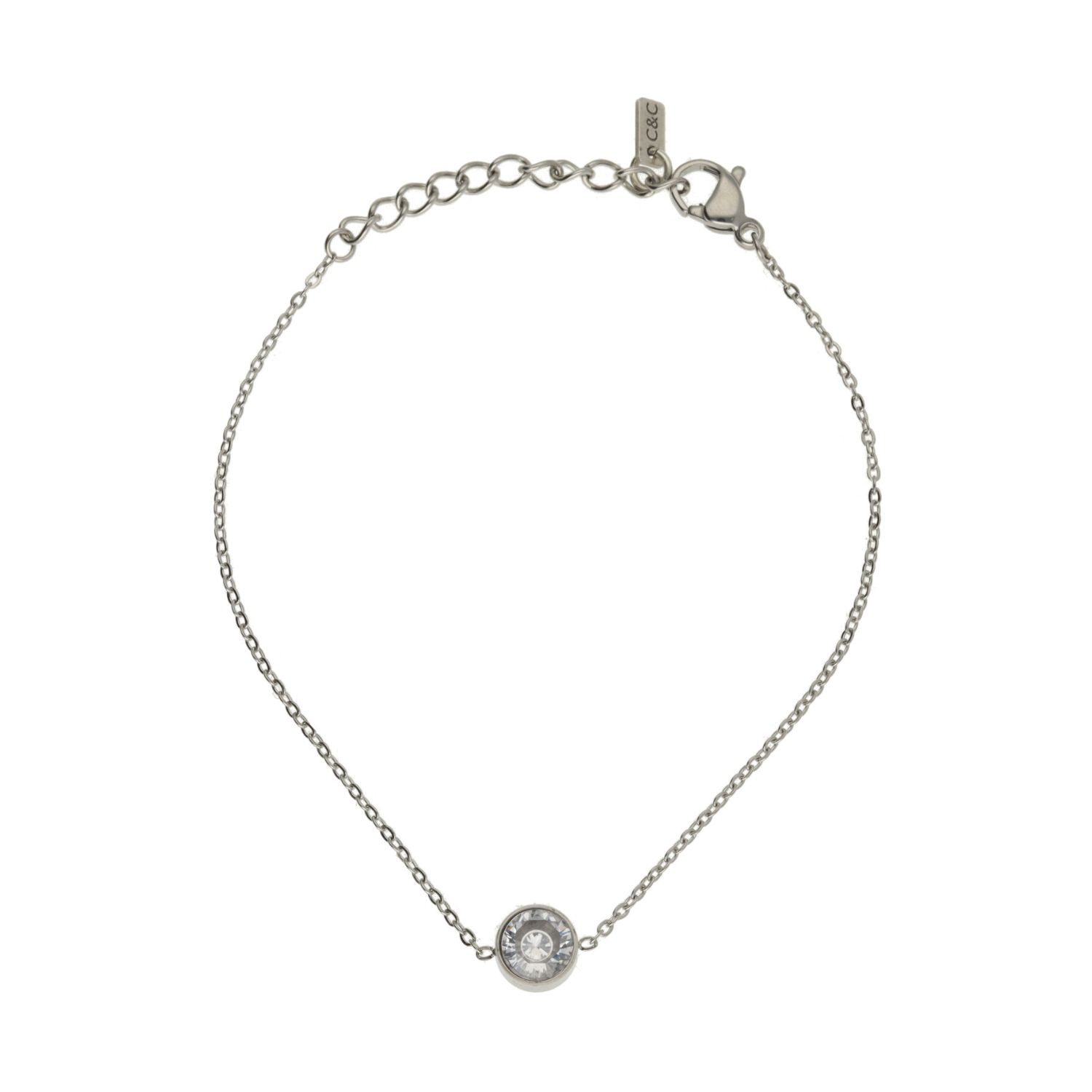 camps & camps armband Little Silver Stone Bracelet