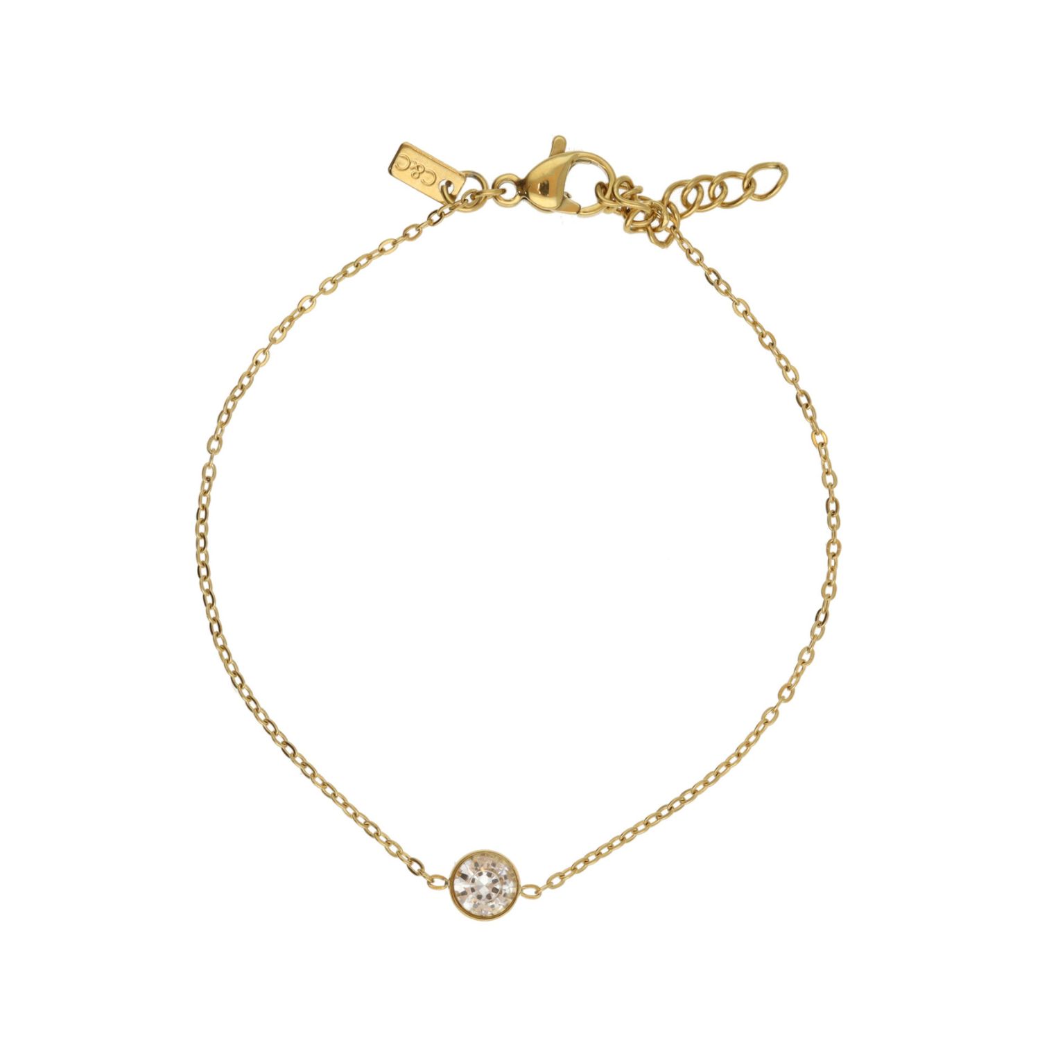 camps & camps armband Little Silver Stone Bracelet