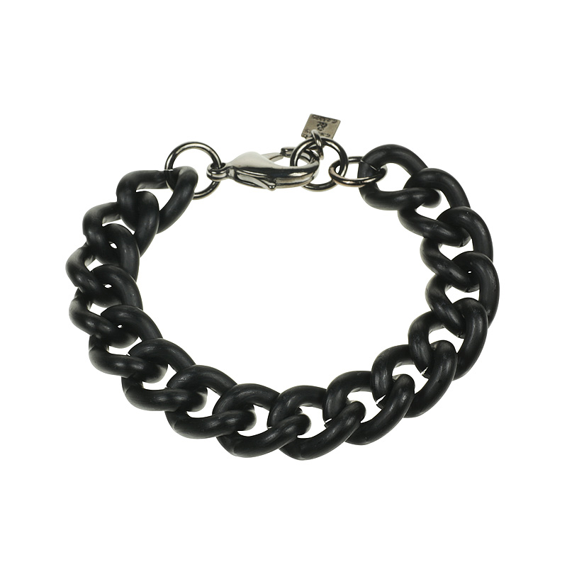 camps & camps armband matte black bracelet