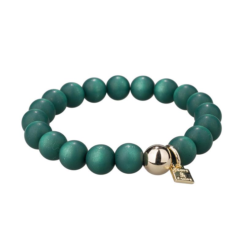 camps & camps armband matte evergreen moon bracelet