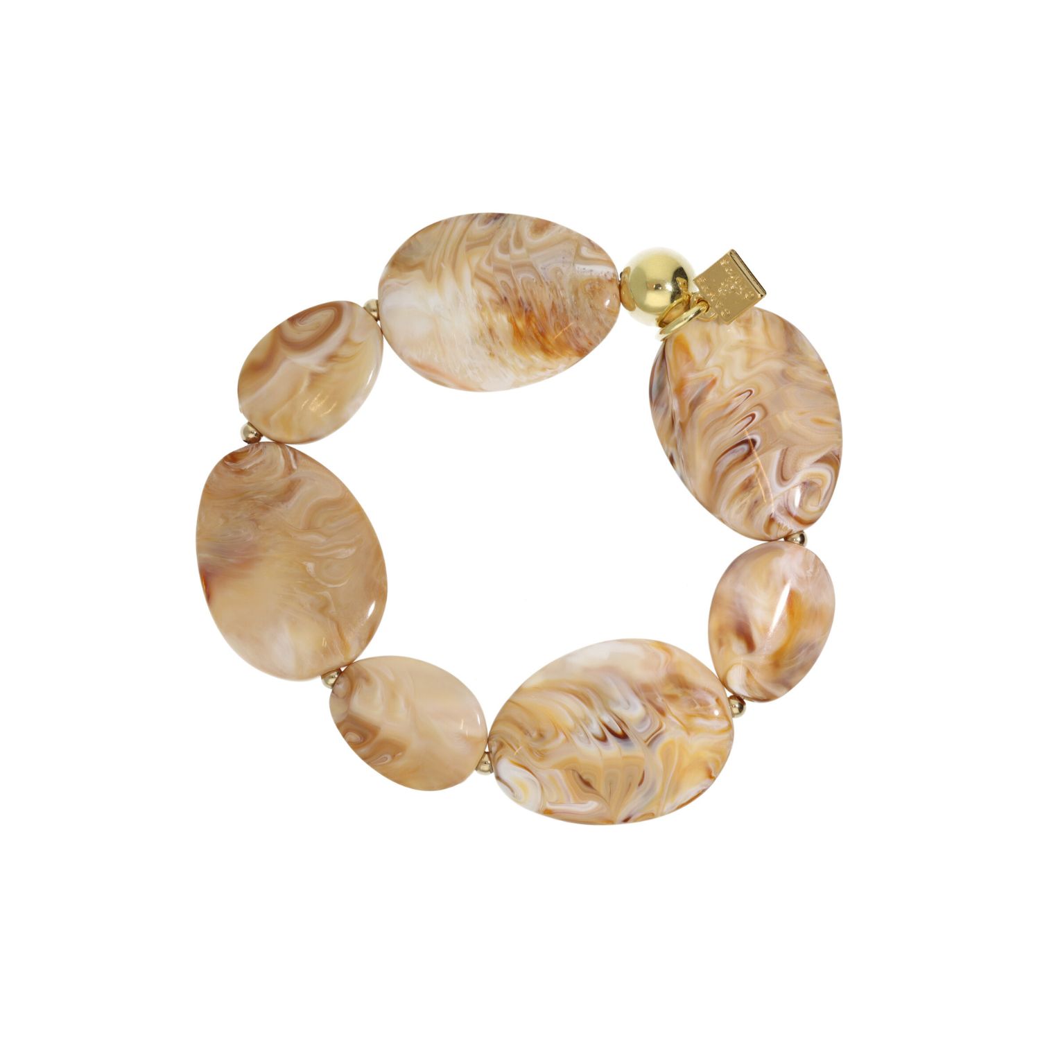 Camps & Camps Armband Mixed Pebble